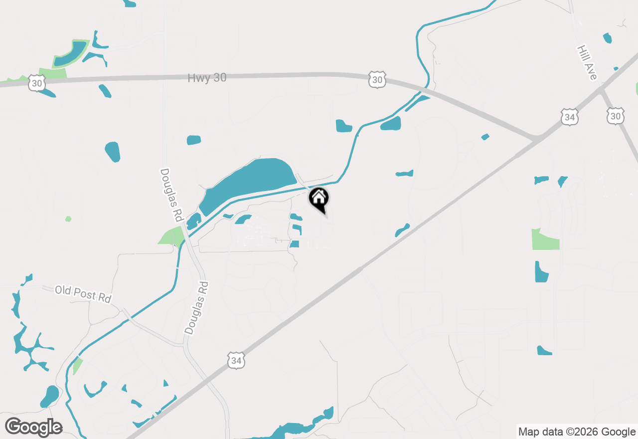 Map of 499 Brookside Drive, Oswego, IL 60543