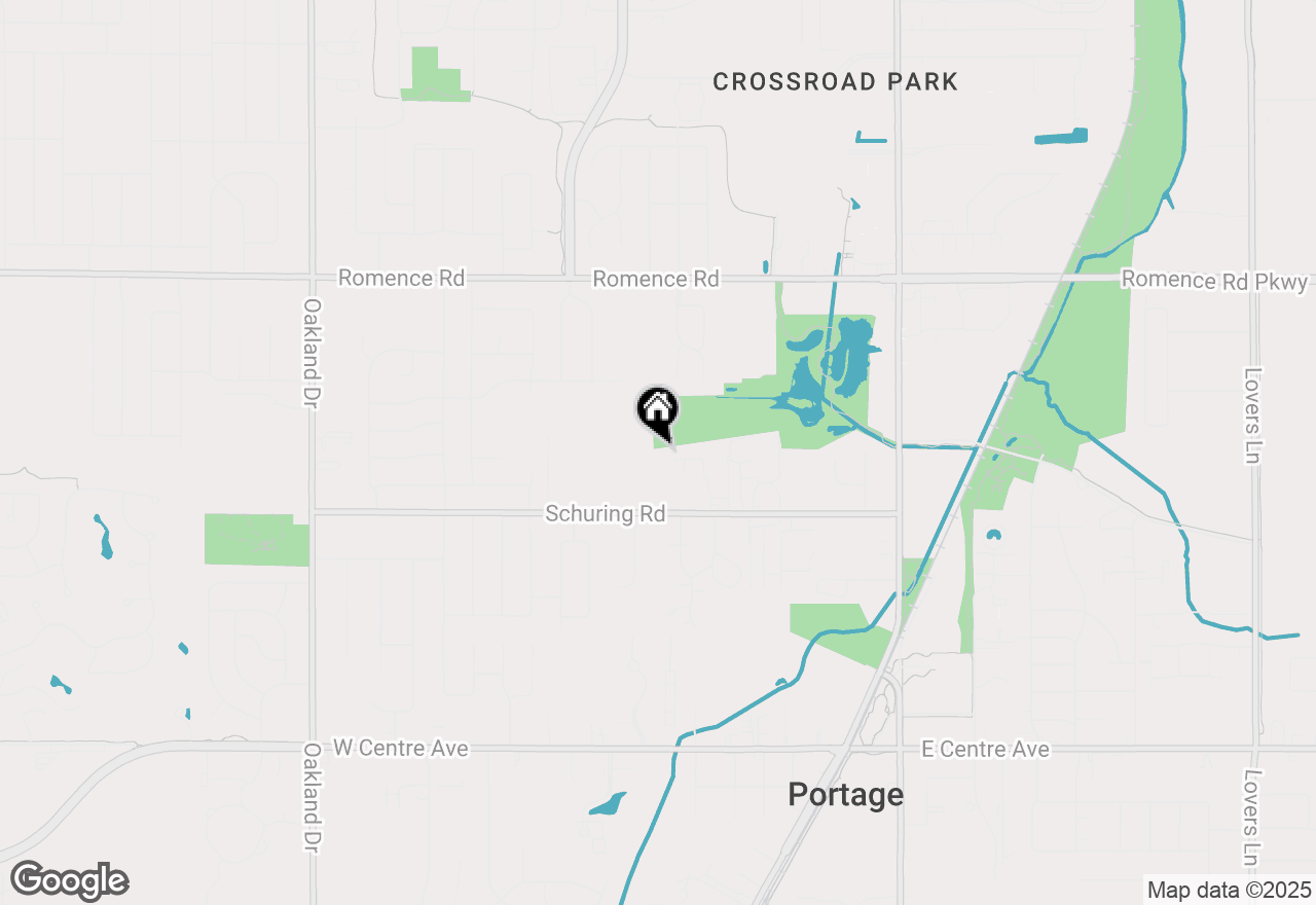 Map of 904 Schuring Road, Portage, MI 49024