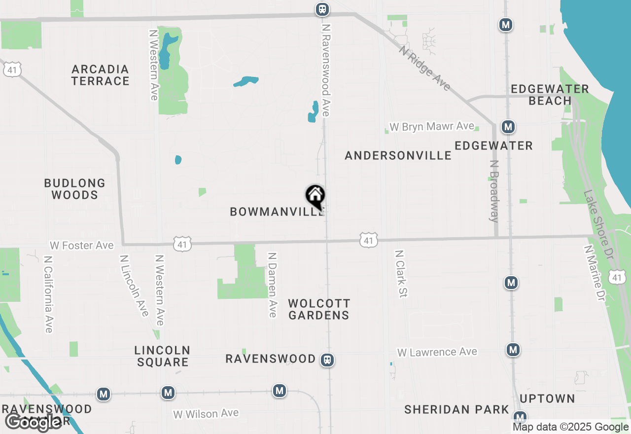 Map of 1819 W Berwyn Avenue, Chicago, IL 60640