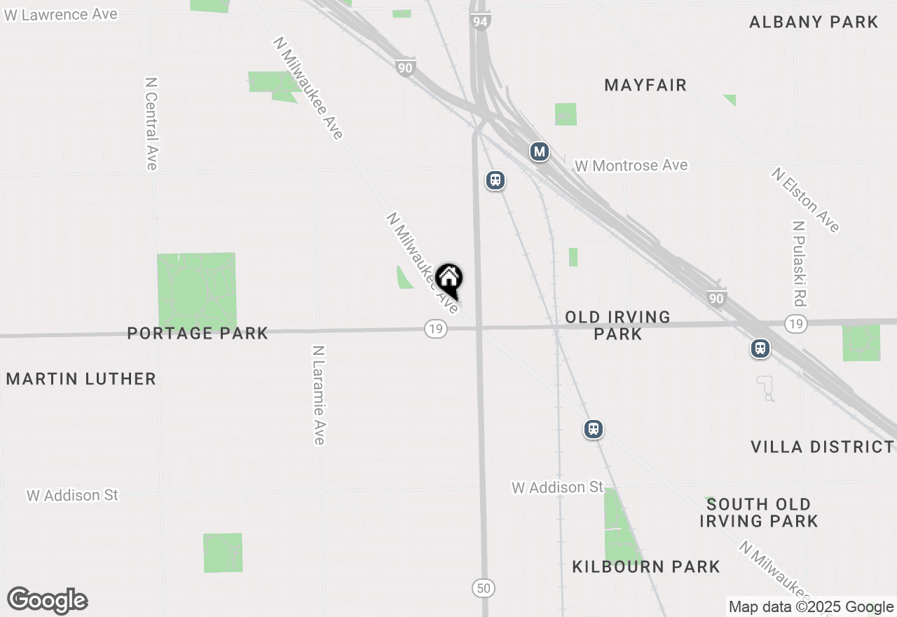 Map of 4054 N Milwaukee Avenue #2, Chicago, IL 60641