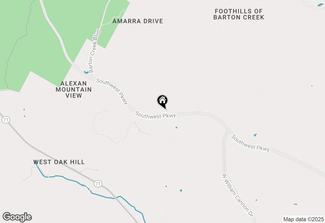 Map of 7800 Southwest Pkwy #1012, Austin, TX 78735