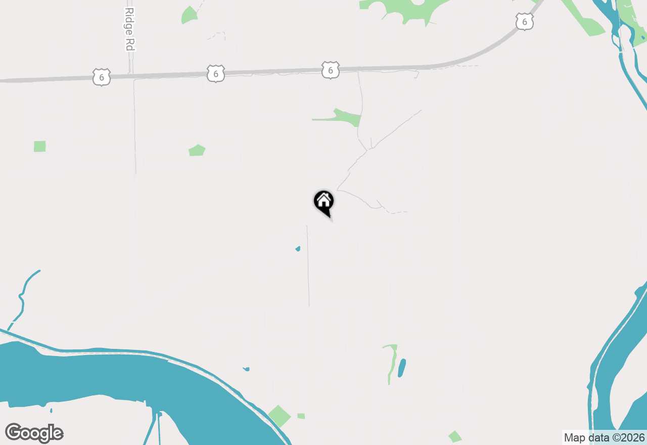 Map of 26015 S Indian Creek Trail, Channahon, IL 60410