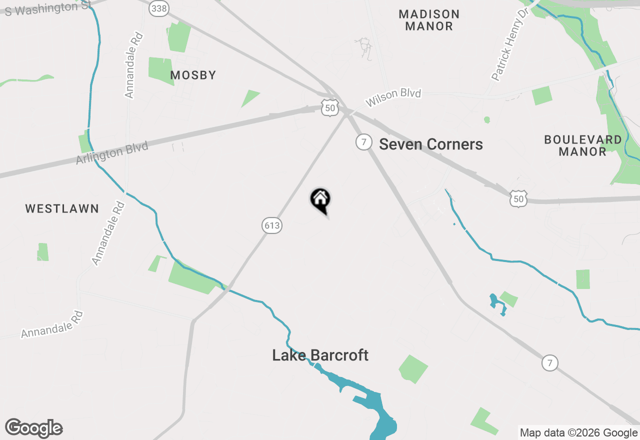 Map of 3111 Faber Drive, Falls Church, VA 22044