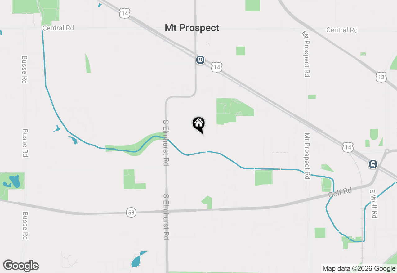 Map of 603 S Main Street, Mount Prospect, IL 60056