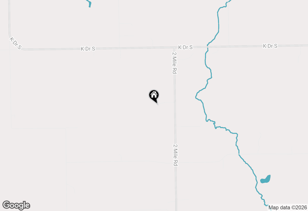 Map of 5967 2 Mile Road, East Leroy, MI 49051