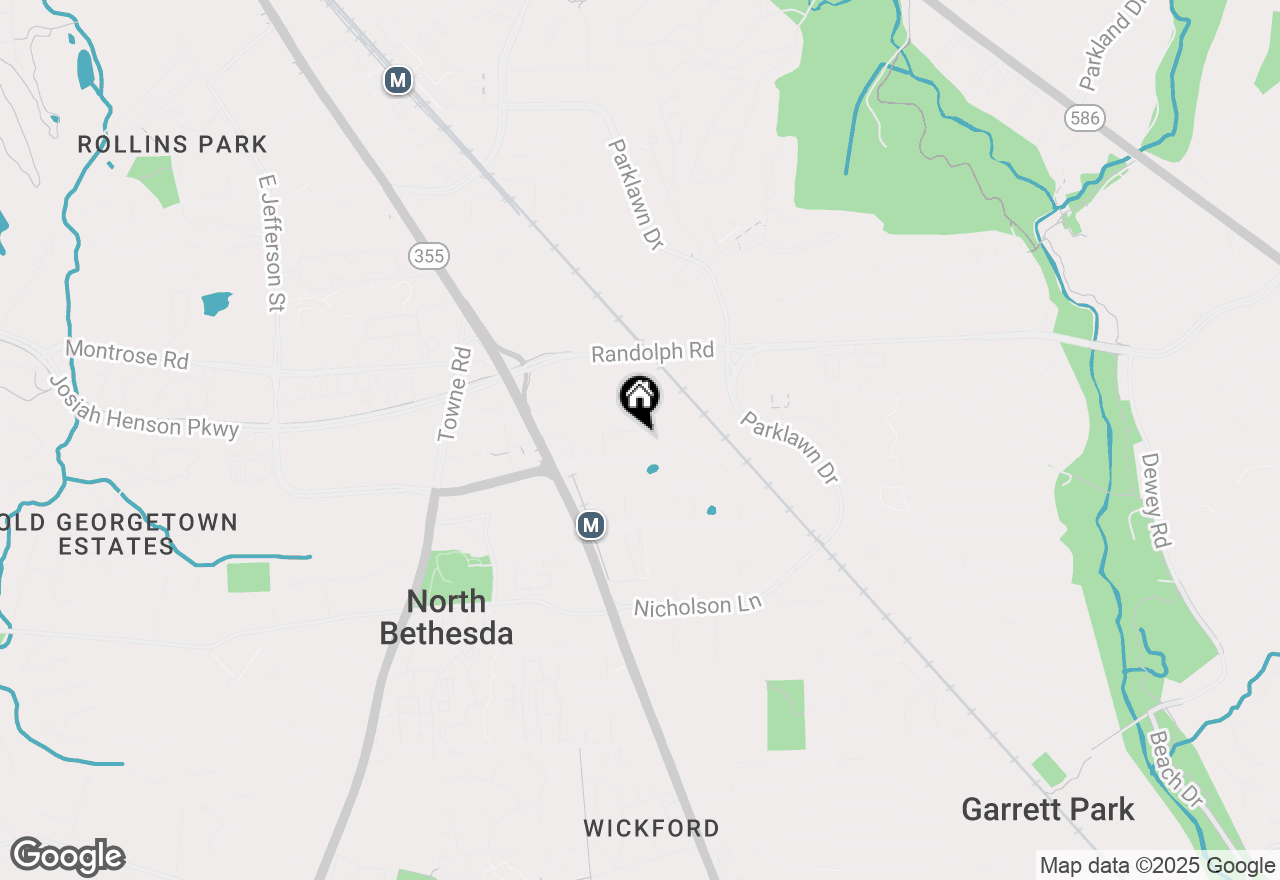 Map of 11800 Old Georgetown Road #1422, Rockville, MD 20852