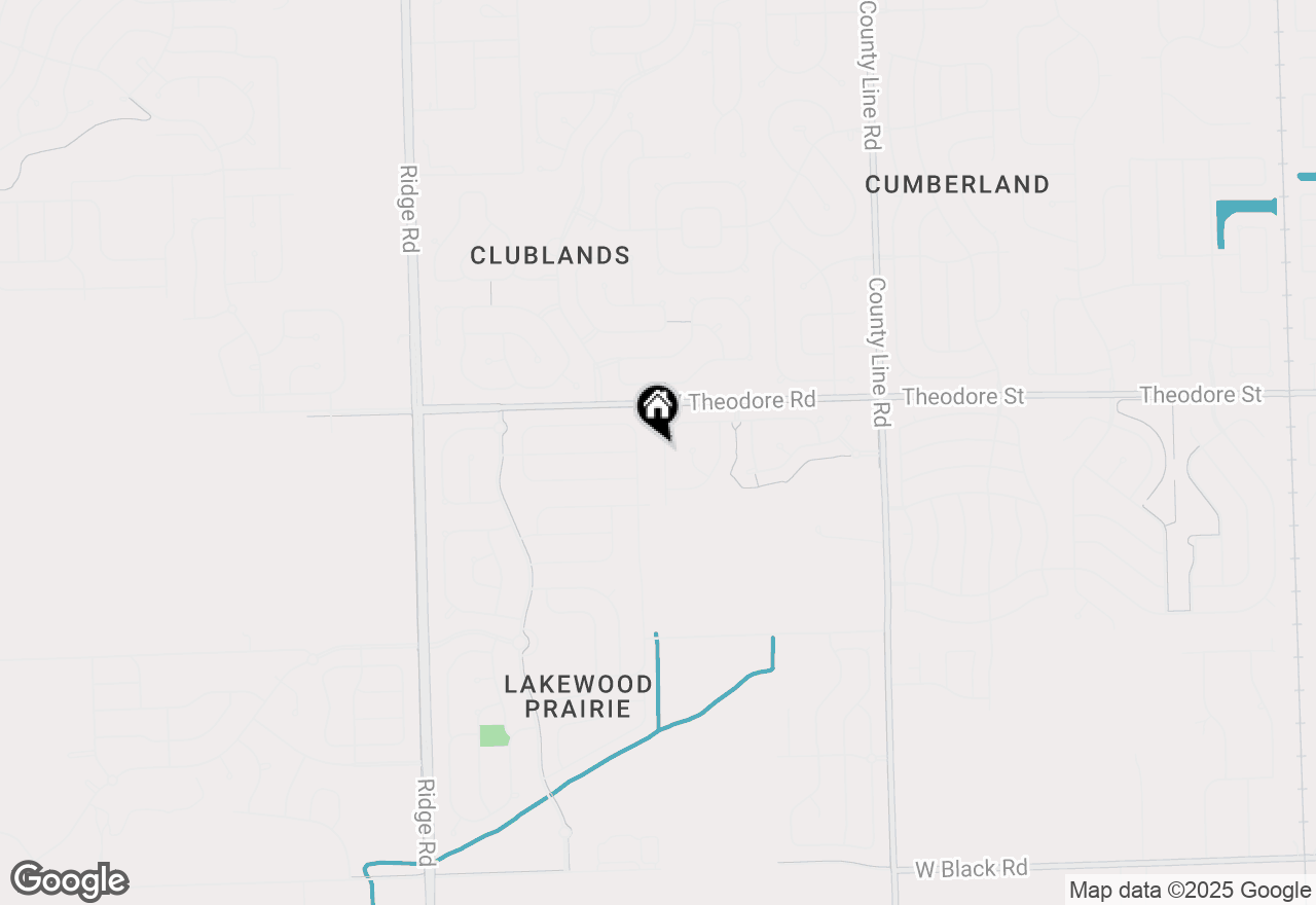 Map of 1503 Kempton Street, Joliet, IL 60431