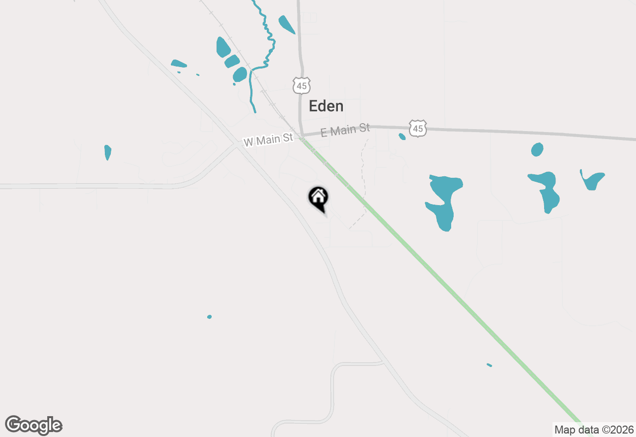 Map of 104 Carolyn Ct, Eden, WI 53019