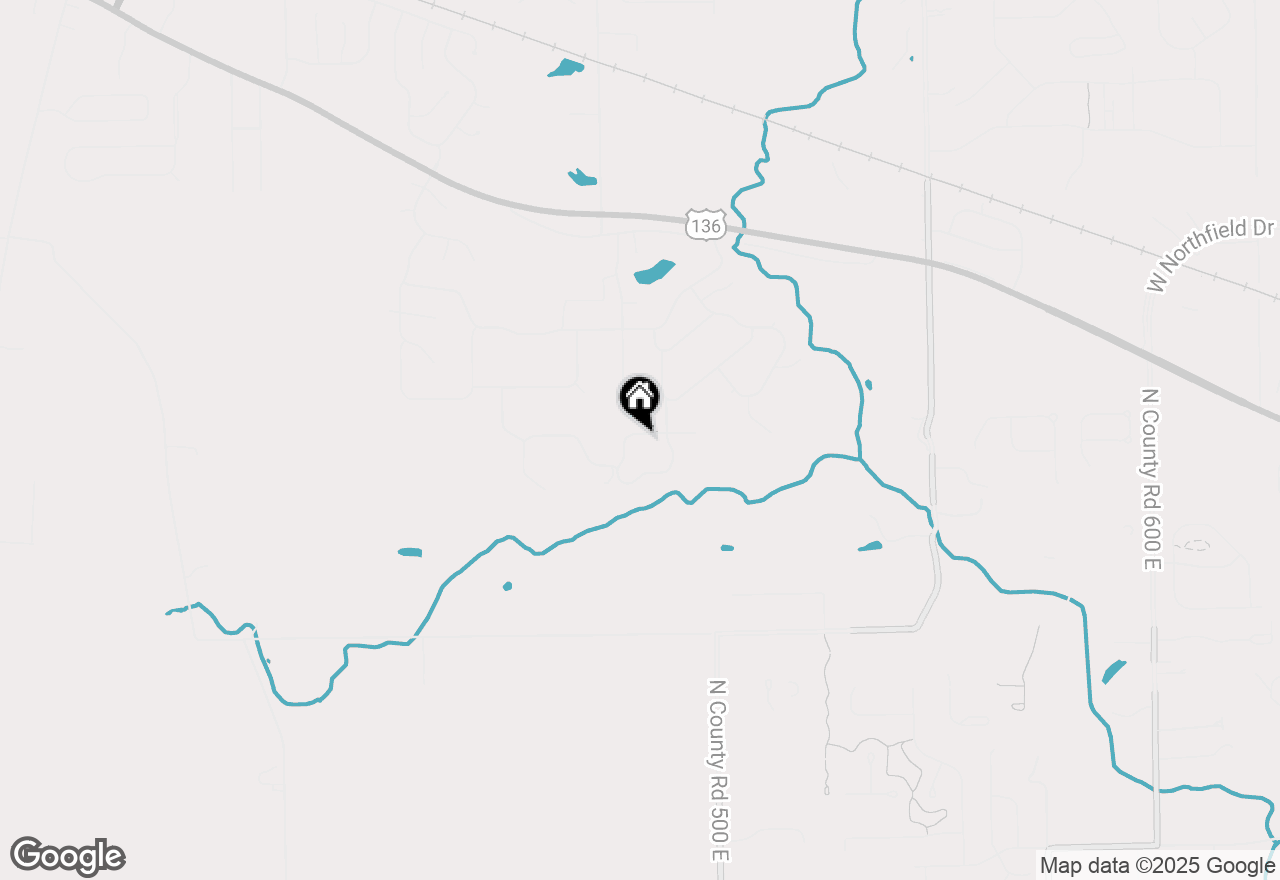Map of 4831 Roxbury Drive, Pittsboro, IN 46167