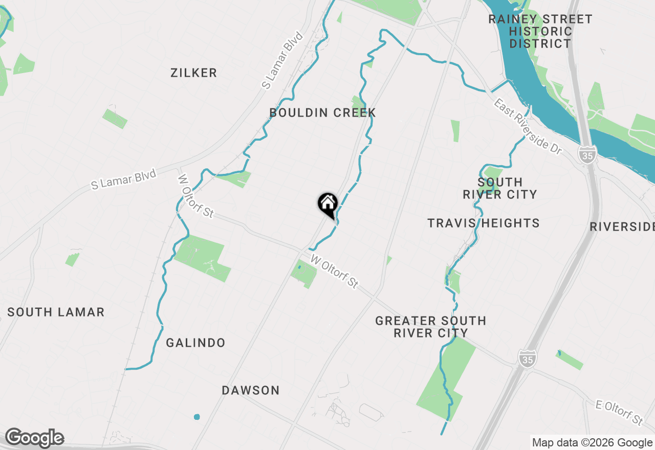 Map of 2209 S 1st St #205, Austin, TX 78704