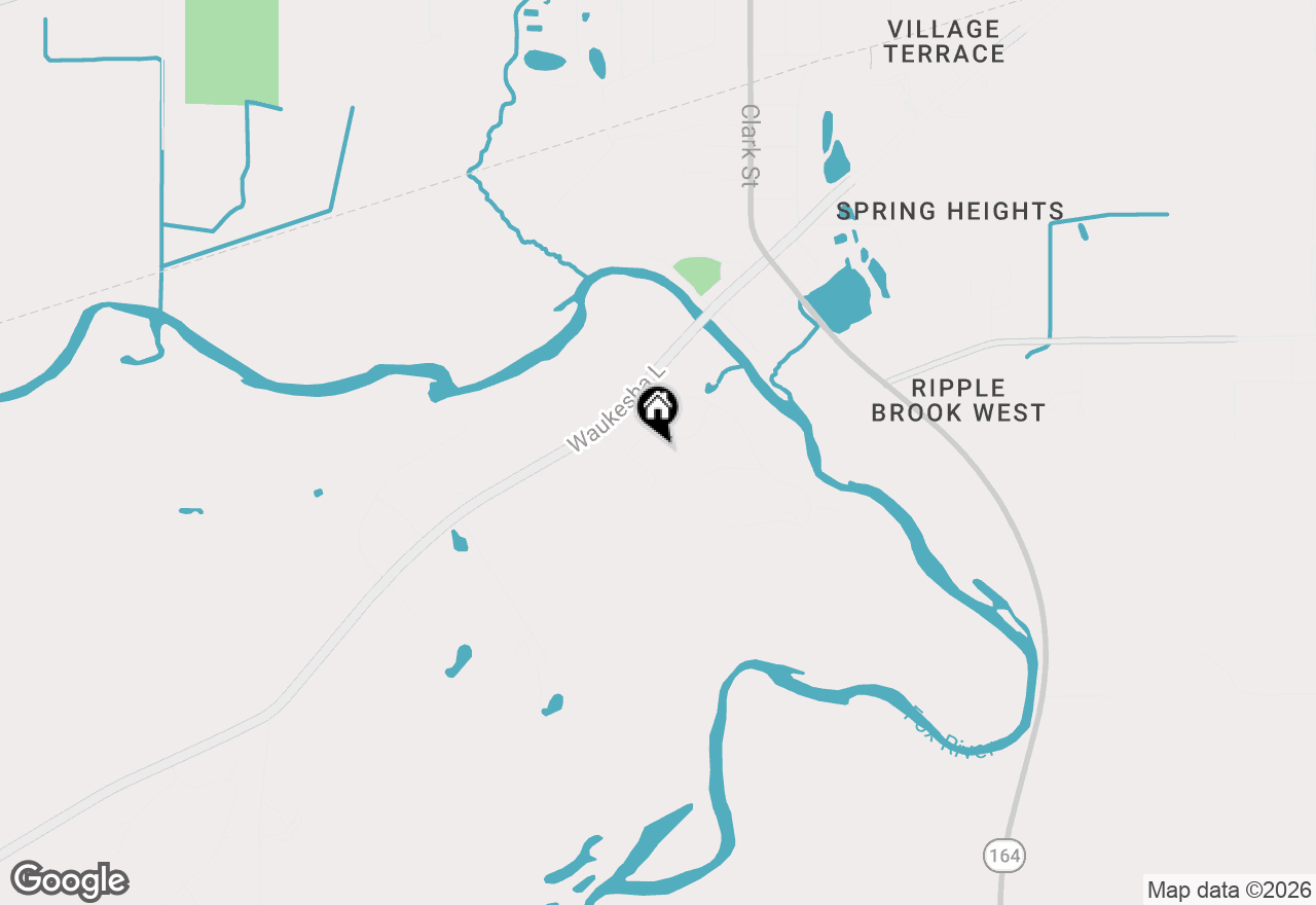 Map of S94W23205 Meadow View Ln, Big Bend, WI 53103