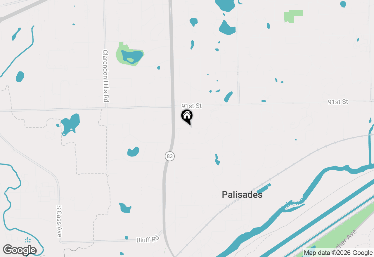 Map of 9280 Cascade Circle, Burr Ridge, IL 60527