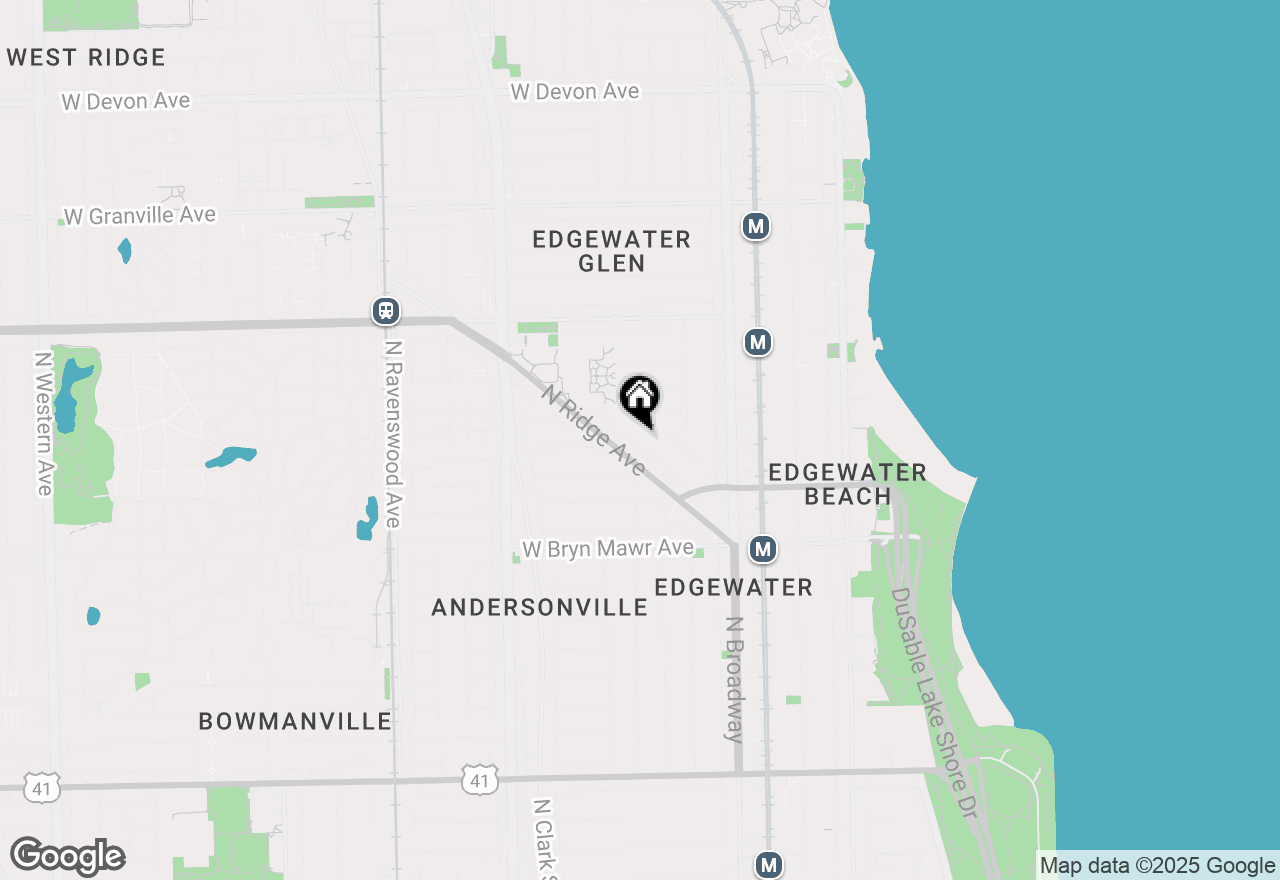 Map of 1319 W Early Avenue #G, Chicago, IL 60660