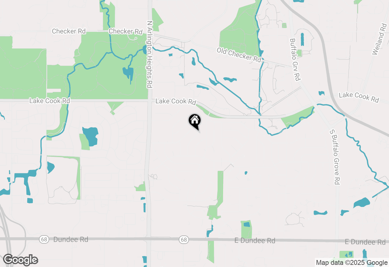 Map of 212 Timber Hill Road, Buffalo Grove, IL 60089