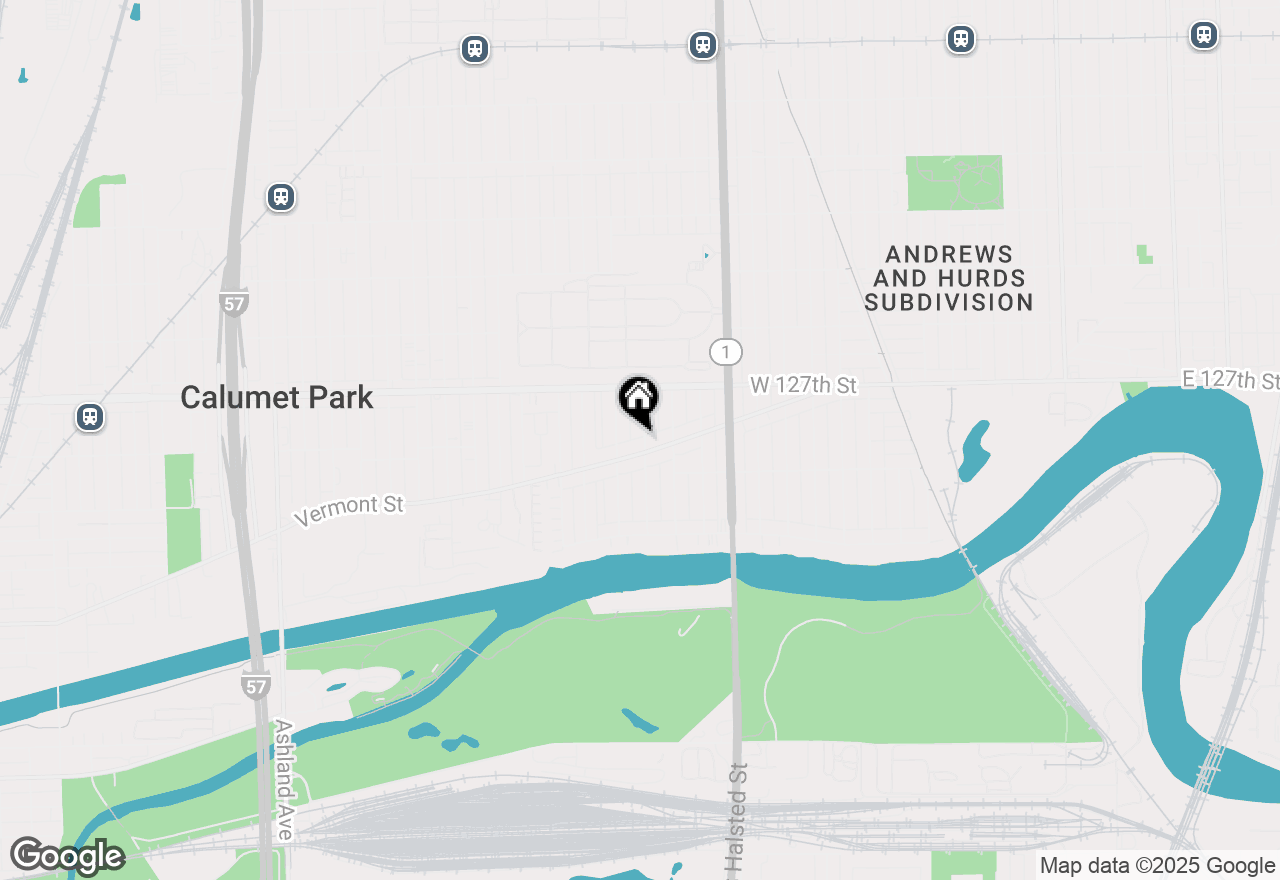 Map of 934 W Vermont Avenue, Chicago, IL 60643