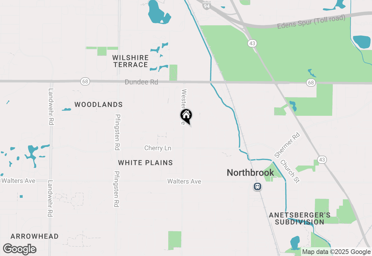 Map of 1035 Western Avenue, Northbrook, IL 60062