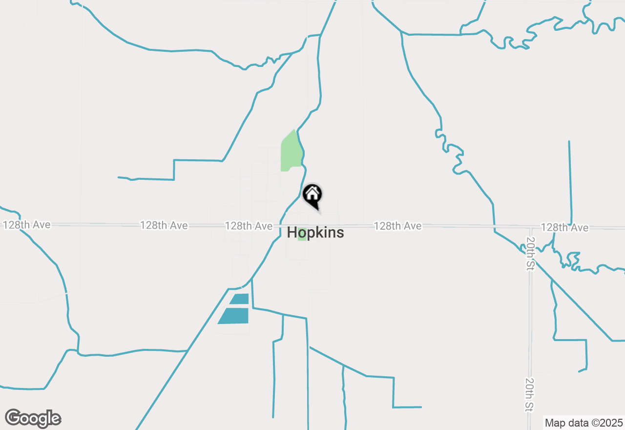 Map of 124 Clark Street, Hopkins, MI 49328