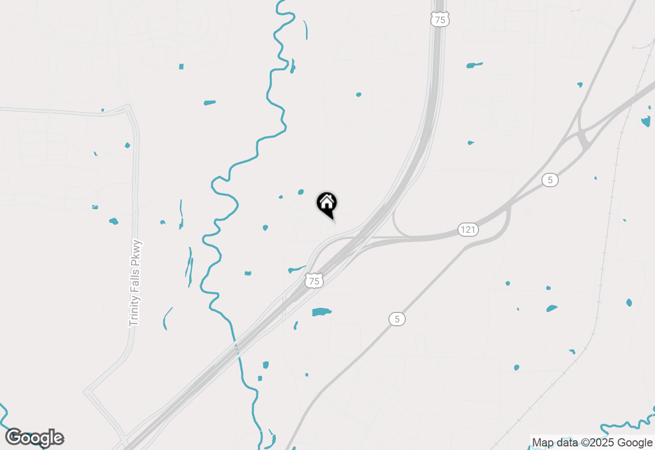 Map of 1033 Central Expressway, Melissa, TX 75454