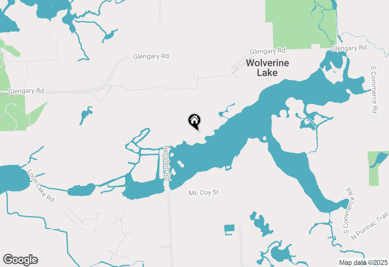 Map of 2145 Terrapin Street, Wolverine Lake, MI 48390