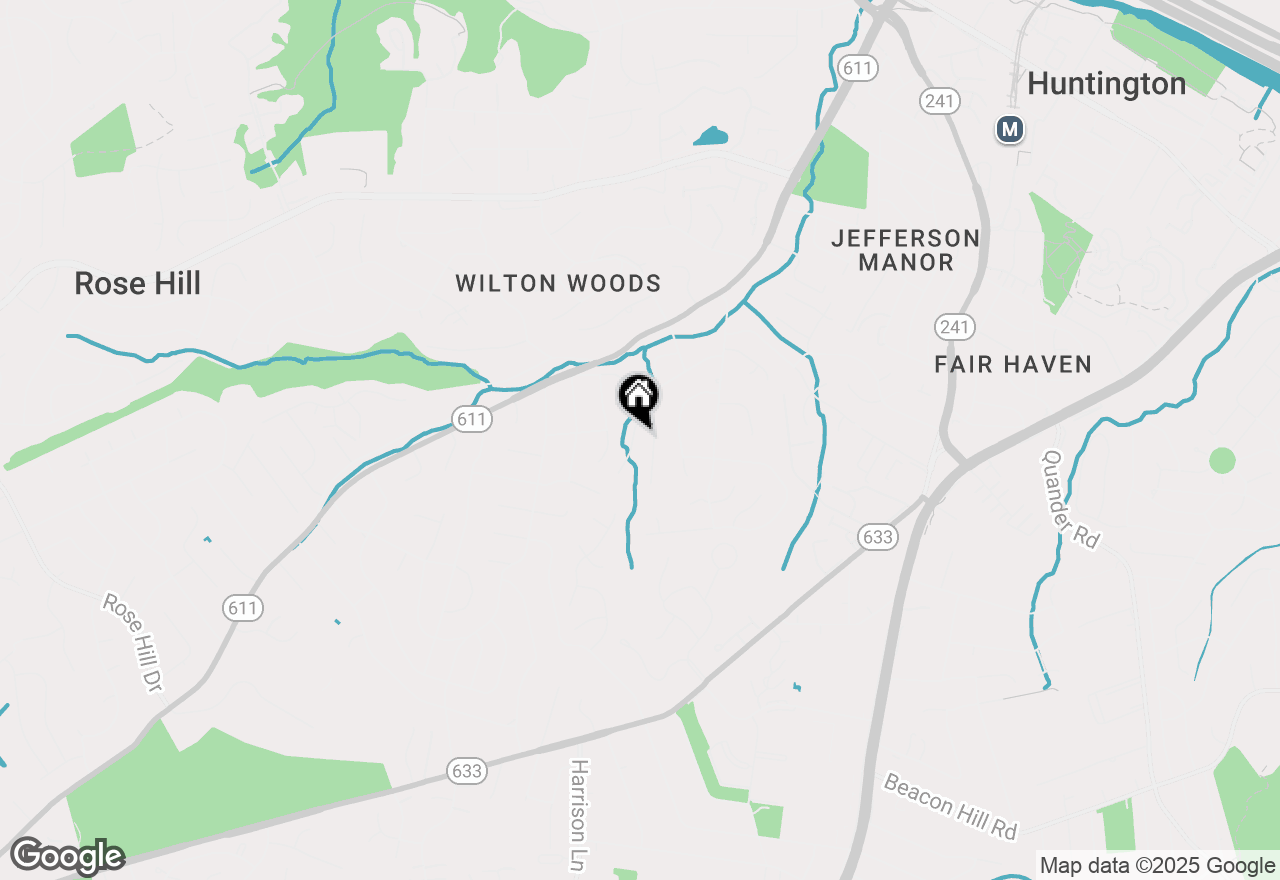 Map of 6107 Holly Tree Drive, Alexandria, VA 22310