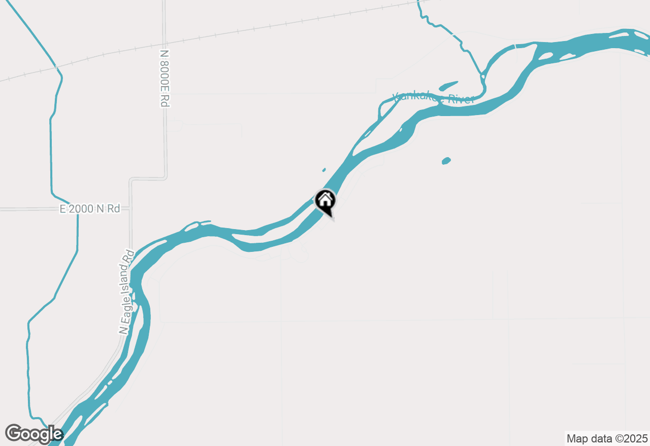 Map of 8716 E River South Road, Momence, IL 60954