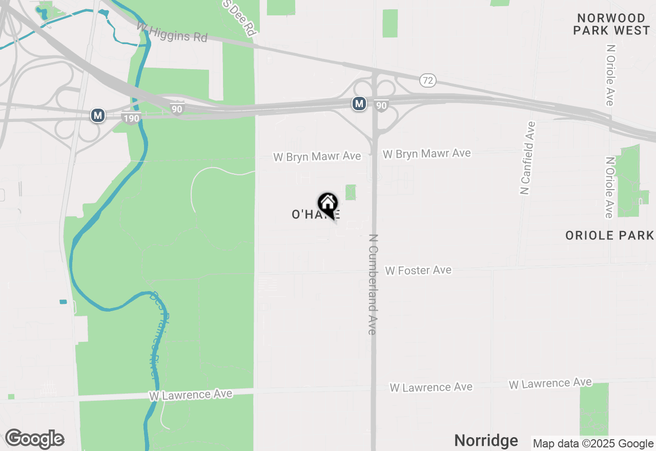 Map of 5345 N Delphia Avenue #145S, Chicago, IL 60656