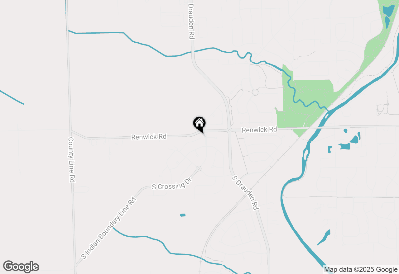 Map of 25556 W Springview Drive, Plainfield, IL 60586