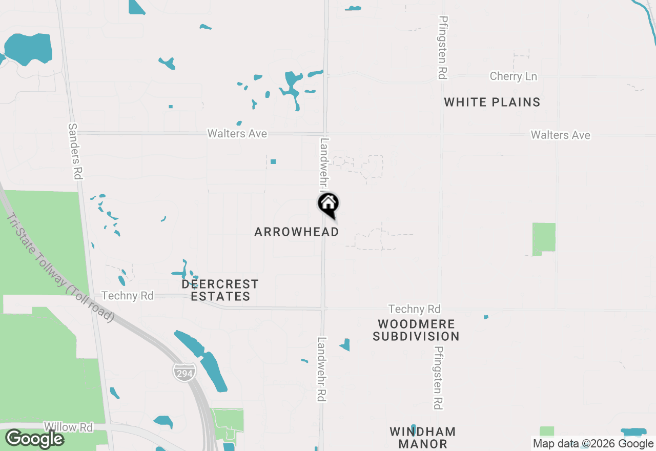 Map of 3150 Hemlock Lane, Northbrook, IL 60062