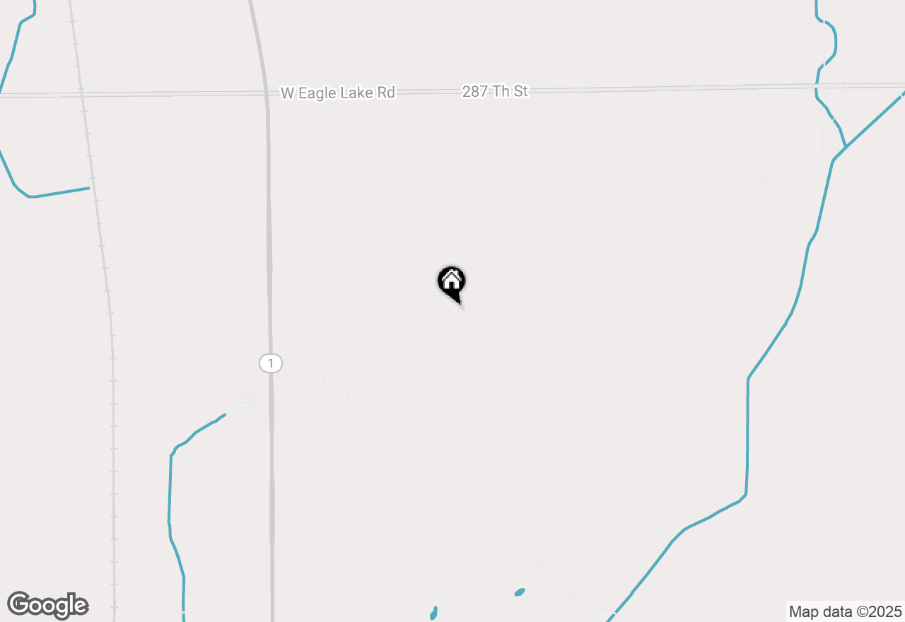 Map of 1545 Rolling Pass, Beecher, IL 60401