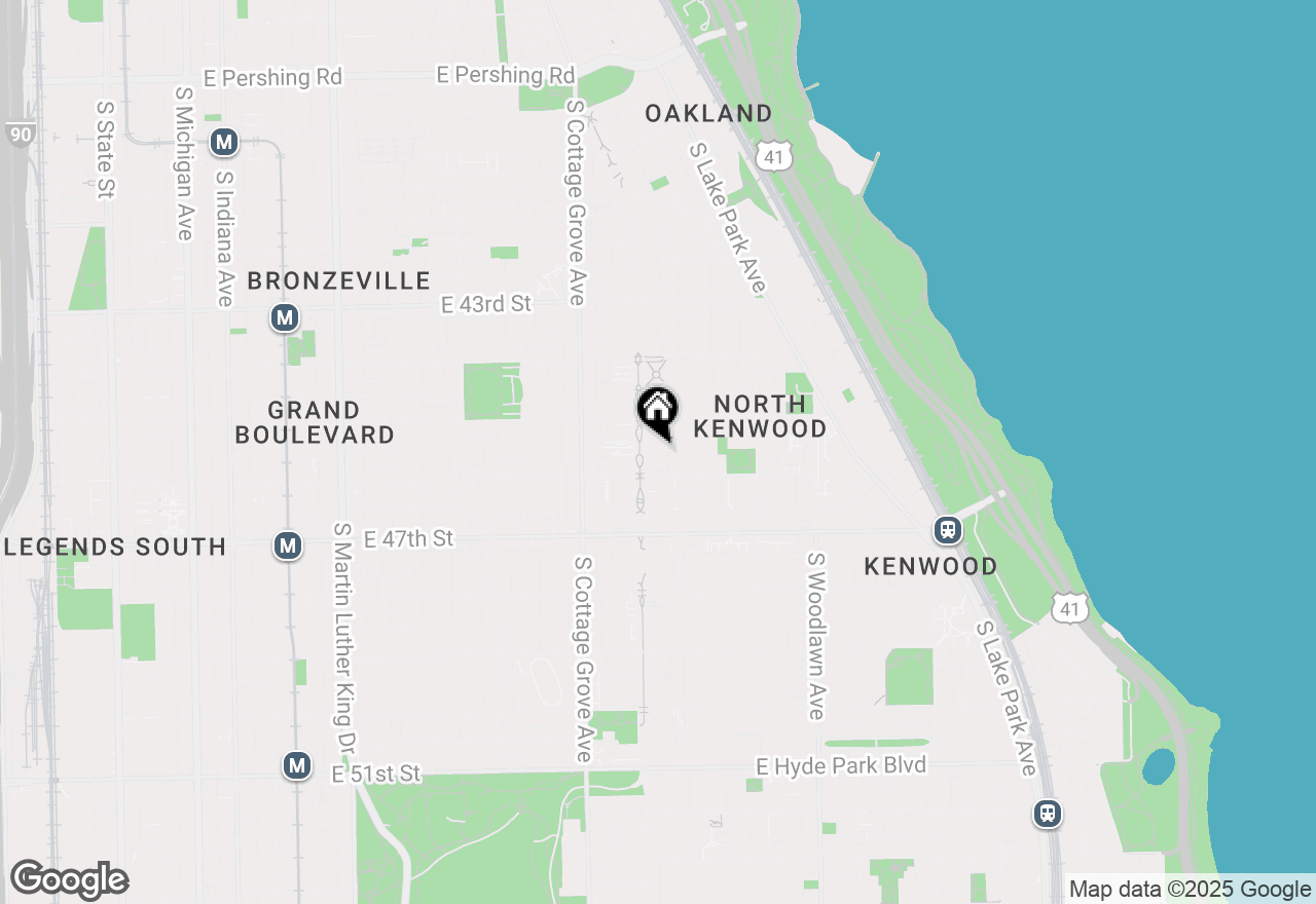 Map of 4537 S Drexel Boulevard #106, Chicago, IL 60653