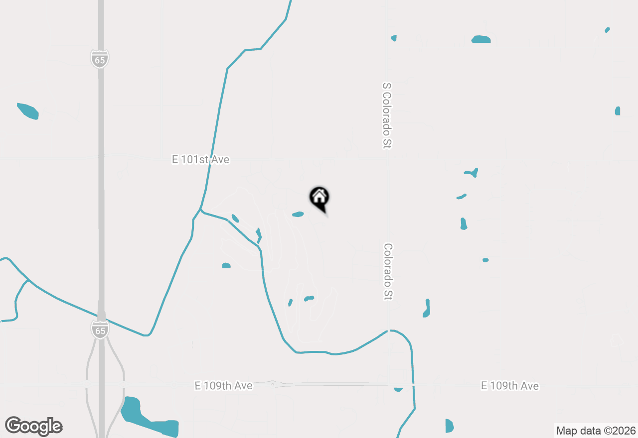 Map of 2716 Carrington Court, Crown Point, IN 46307