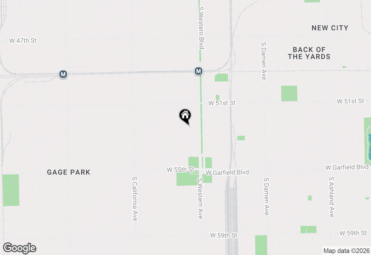 Map of 5229 S Campbell Avenue, Chicago, IL 60632