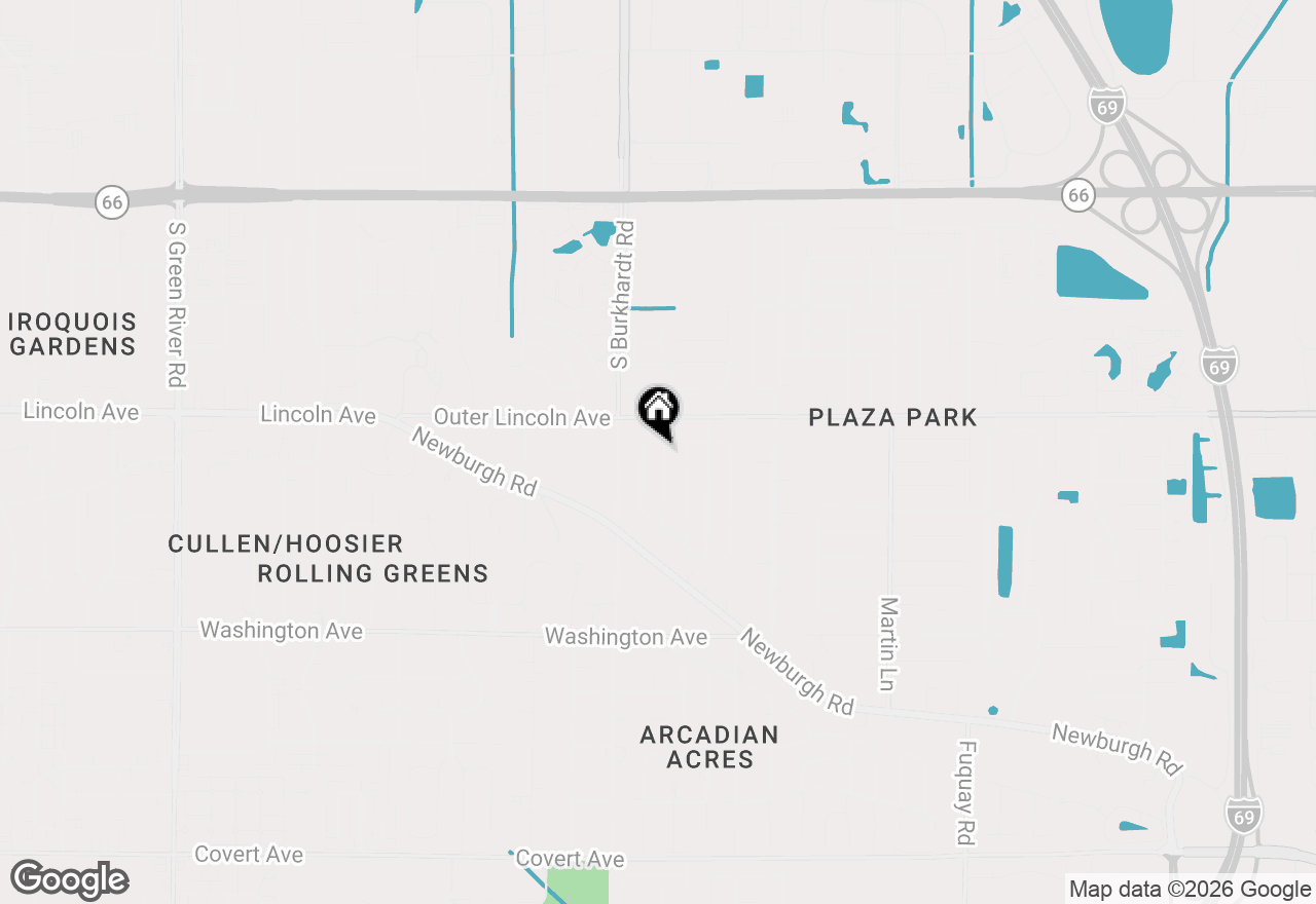 Map of 655 Bonnie View Drive, Evansville, IN 47715