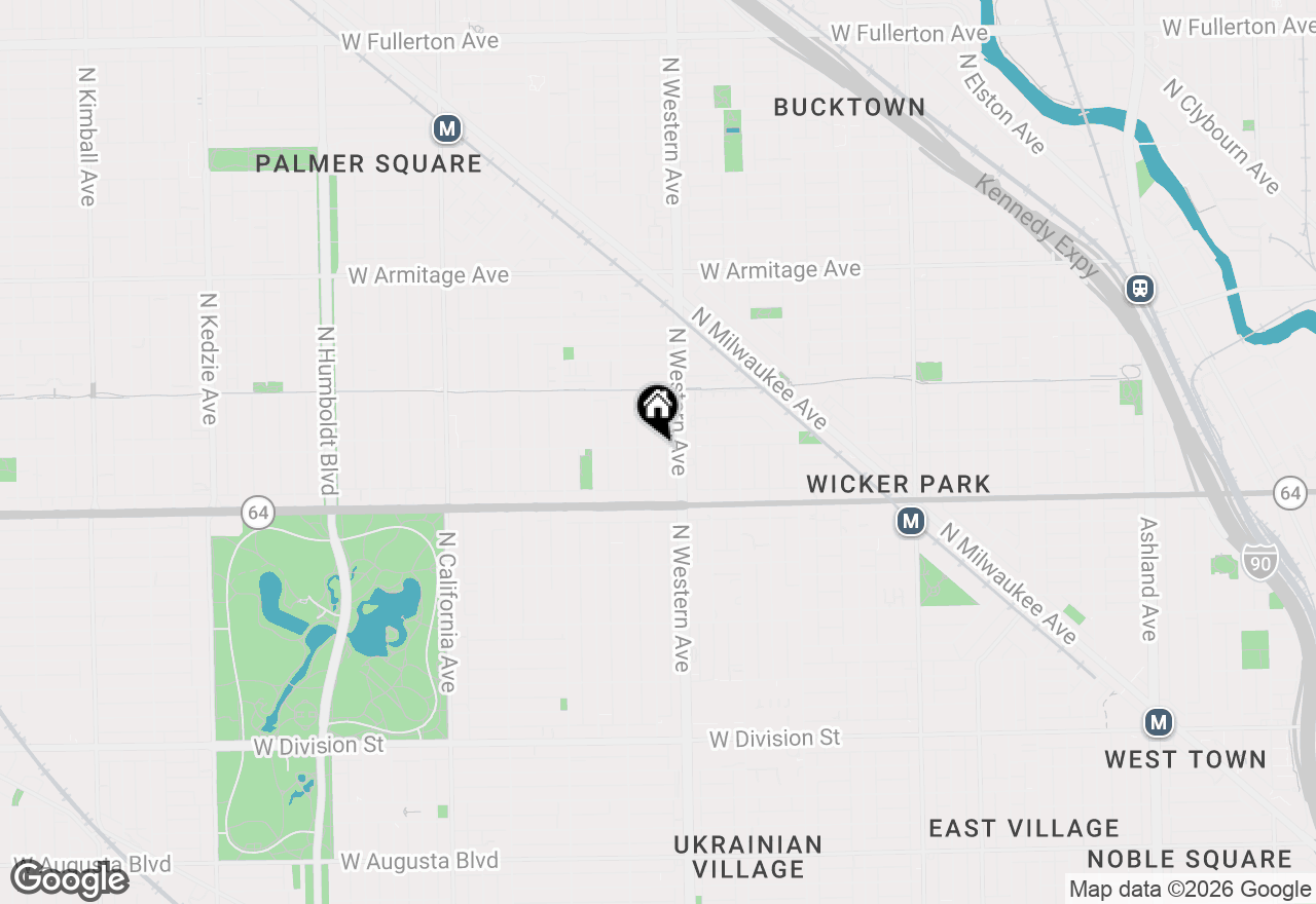 Map of 1657 N Artesian Avenue, Chicago, IL 60647