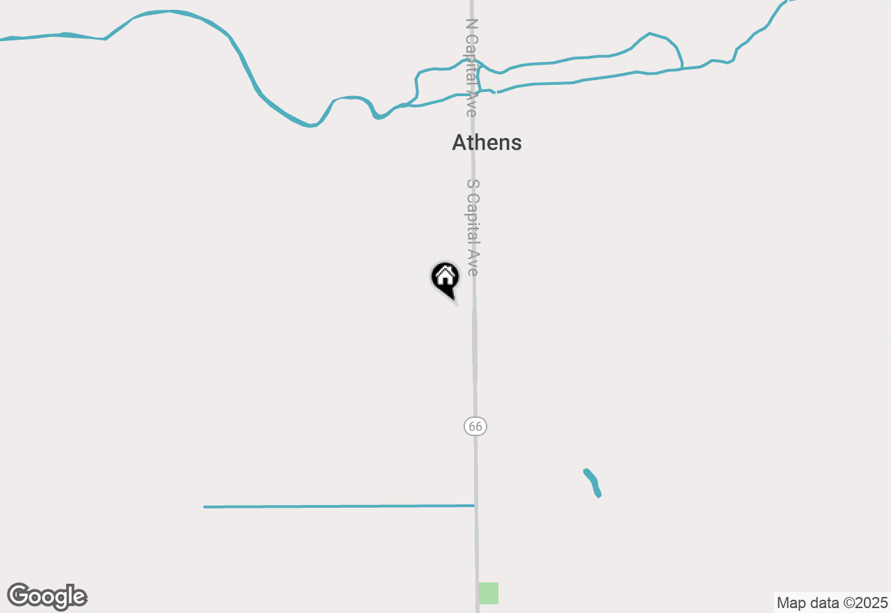 Map of 218 Hawthorne Street, Athens, MI 49011