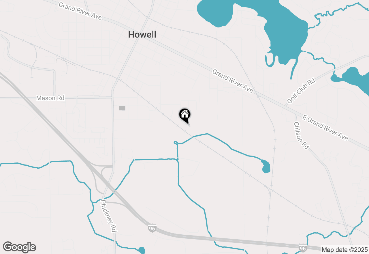 Map of 1020 Meadow Lark Lane, Howell, MI 48843
