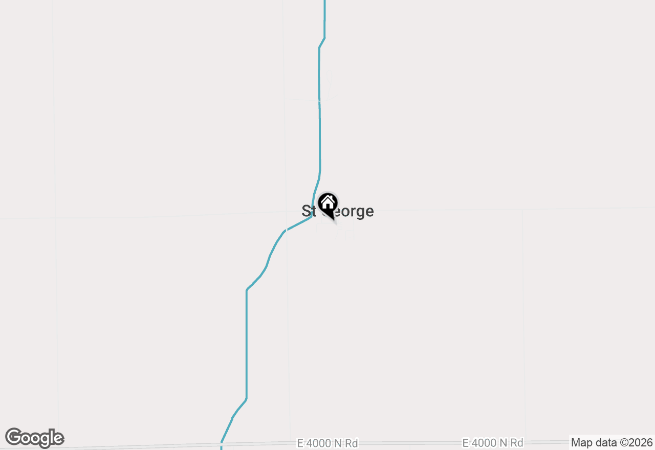 Map of 5172 E Center Street, Bourbonnais, IL 60914