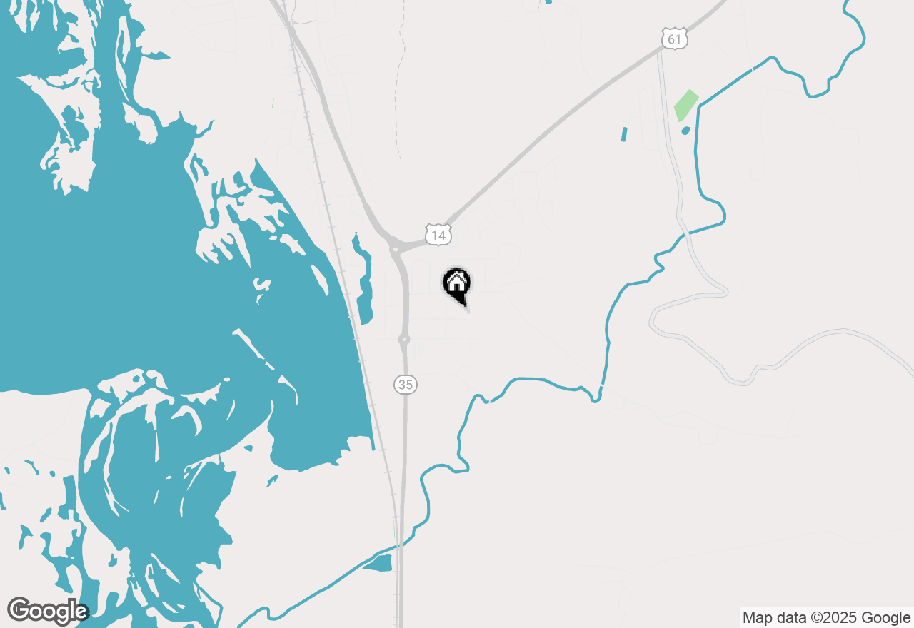 Map of 4213 Riverview Dr, La Crosse, WI 54601