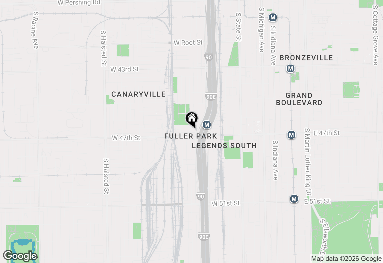 Map of 259 W Swann Street, Chicago, IL 60609