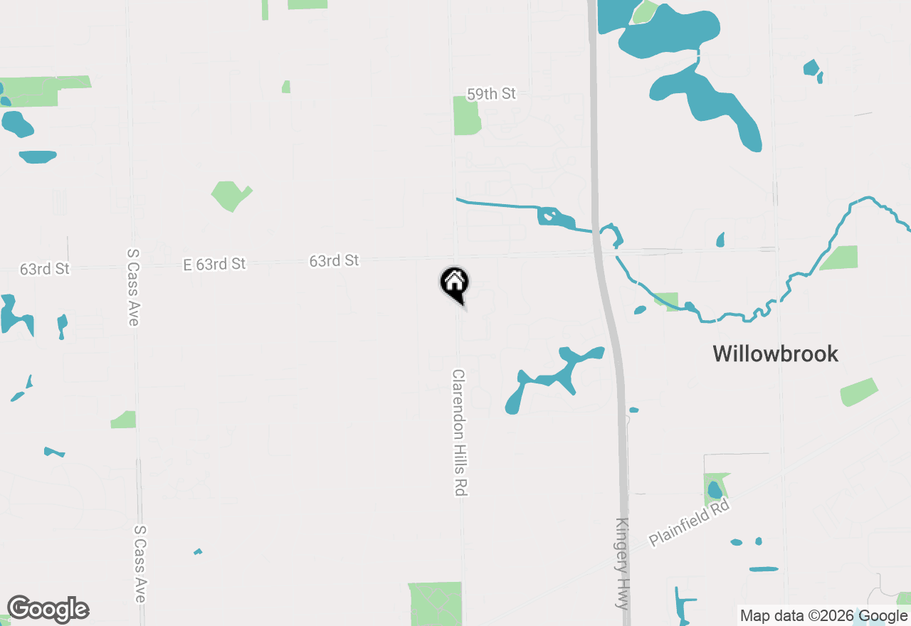 Map of 6443 Clarendon Hills Road #402, Willowbrook, IL 60527