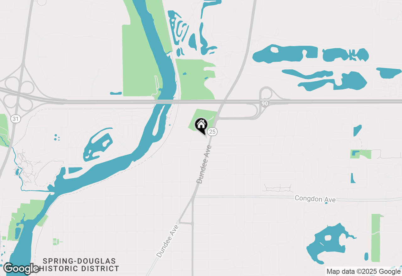 Map of 608 Glenwood Avenue, Elgin, IL 60120