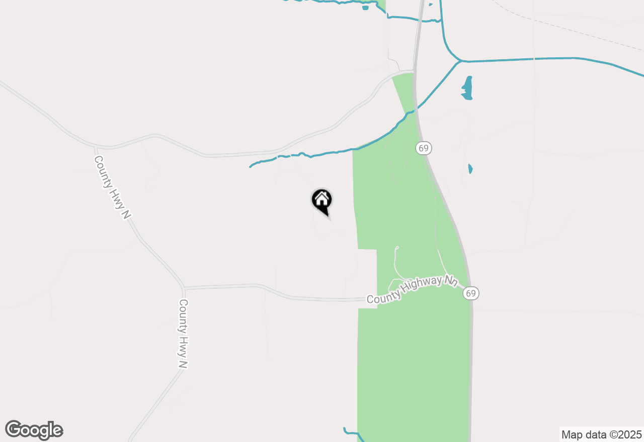 Map of W5721 County Road H, New Glarus, WI 53574