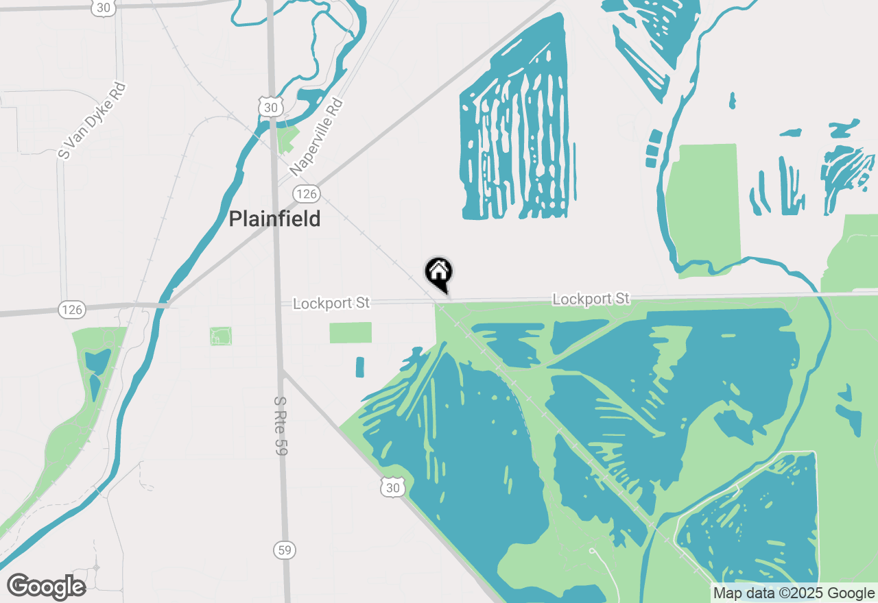 Map of 8 W Lockport Street, Plainfield, IL 60544