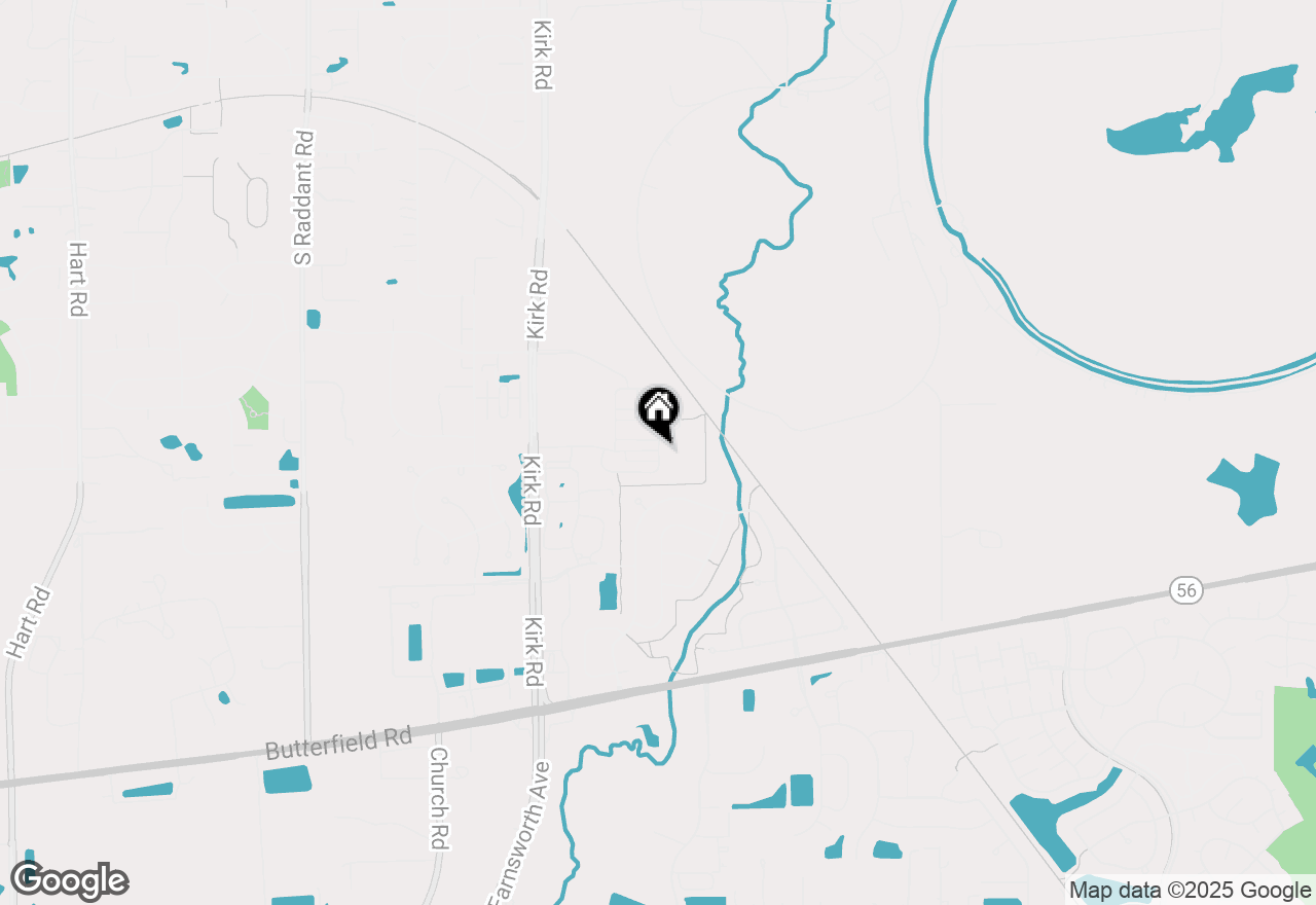 Map of (Address confidential), Batavia, Illinois 60510