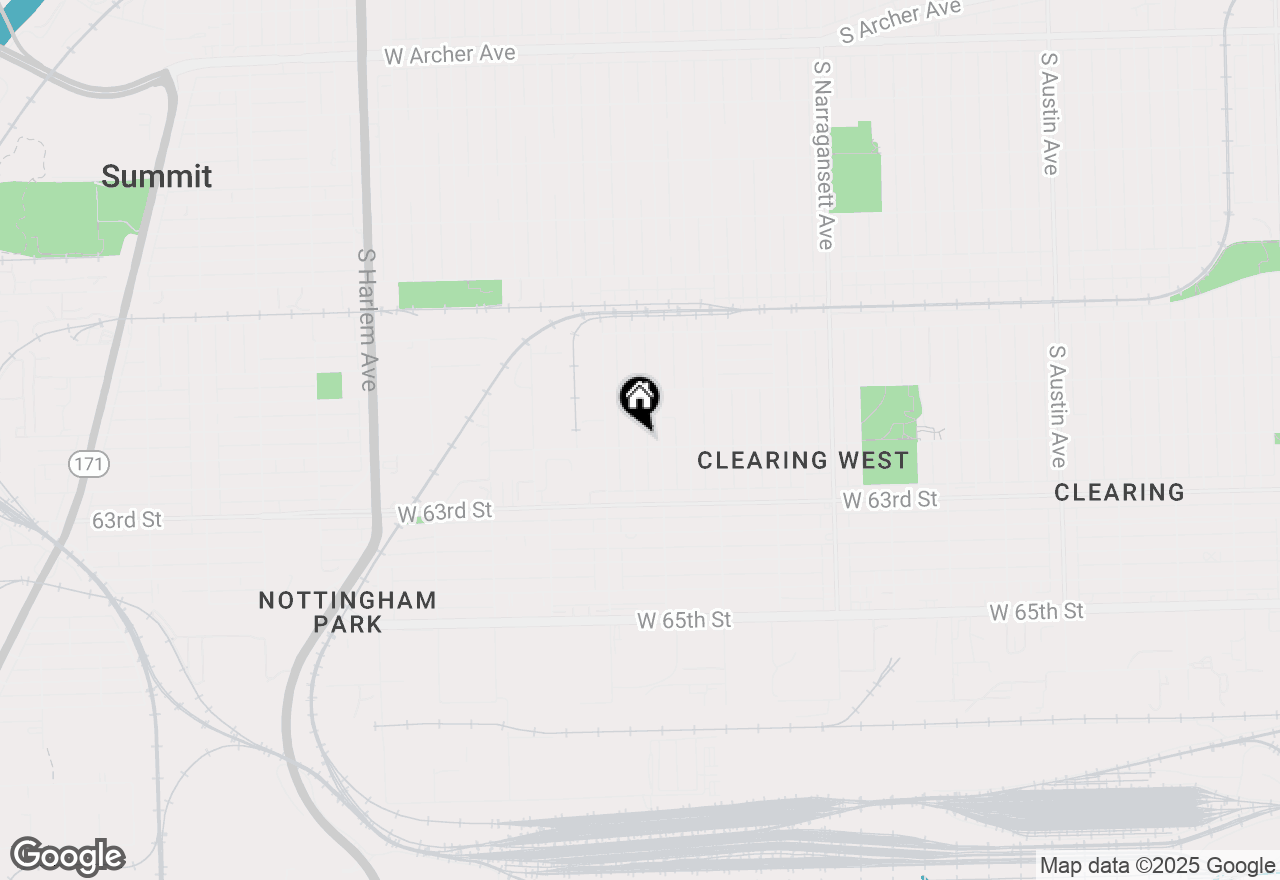 Map of 6155 S Rutherford Avenue, Chicago, IL 60638