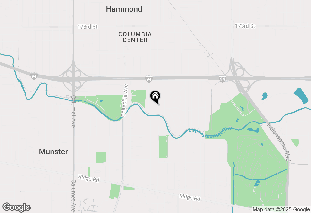 Map of 7831 Chestnut Avenue, Hammond, IN 46324
