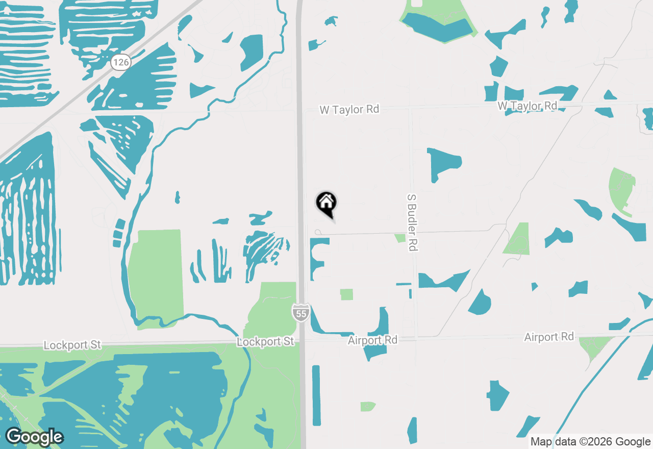 Map of 2061 Sedgewicke Drive, Romeoville, IL 60446