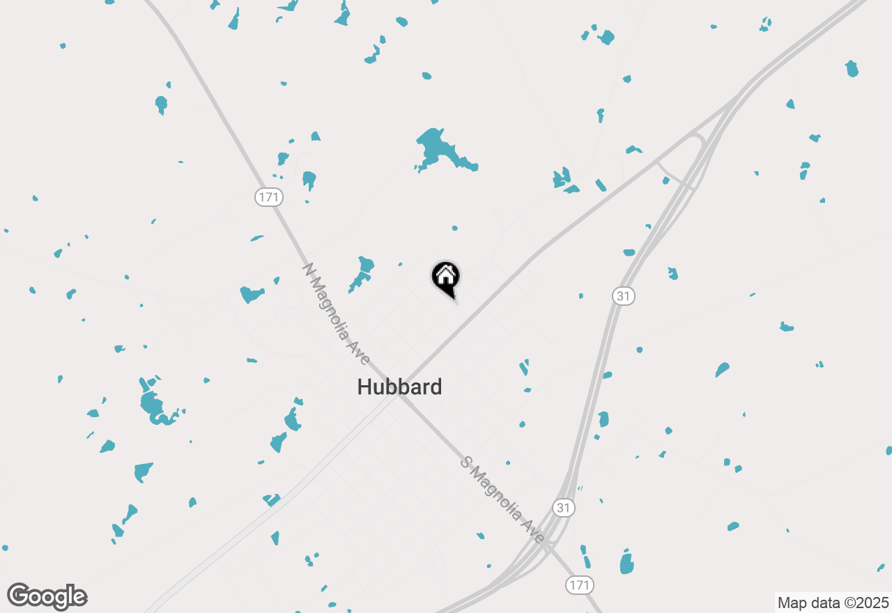 Map of 505 5th Street, Hubbard, TX 76648
