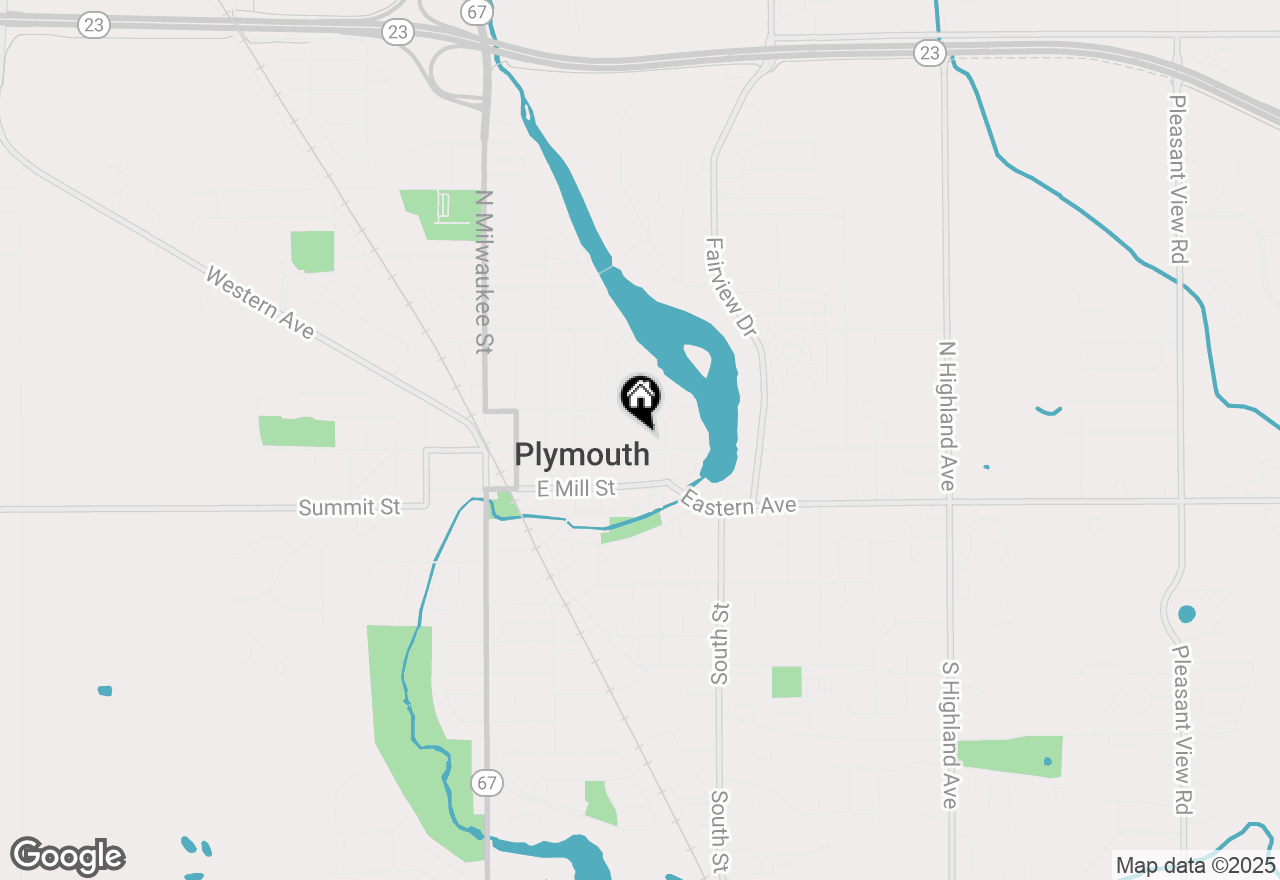 Map of 506 E Main St, Plymouth, WI 53073