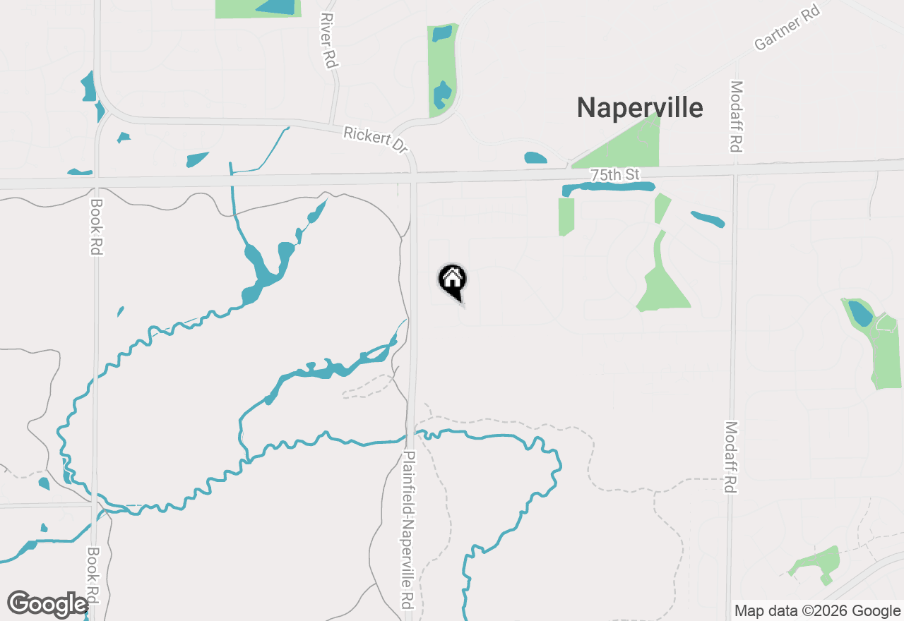 Map of 1000 Sheringham Drive, Naperville, IL 60565